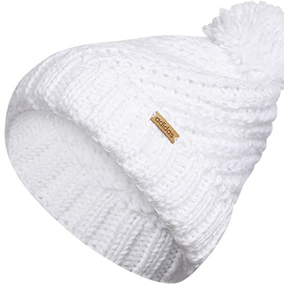 adidas Accessories - ADIDAS TWILIGHT BALLIE WOMEN'S BEANIE. WHITE. NEW